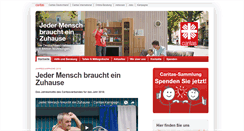 Desktop Screenshot of caritas-lindau.de